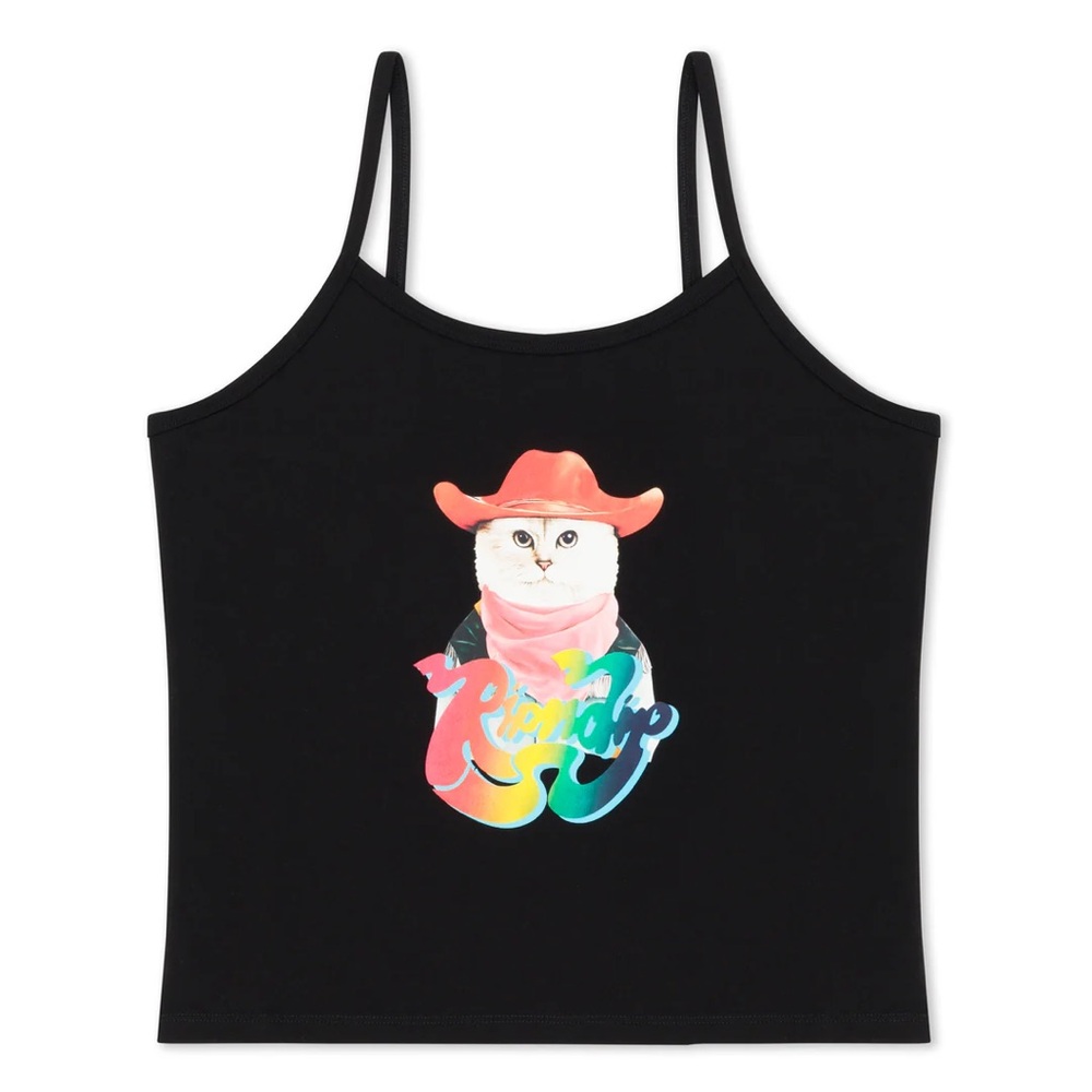 Ripndip YEE HAW CAMI TANK (BLACK) Size Small